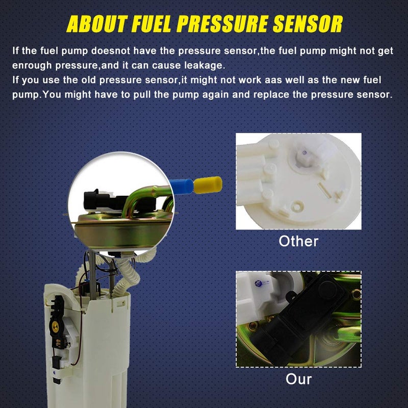 TOPSCOPE FP3556M - Fuel Pump Assembly E3556M Compatible with 2003 Cadillac Escalade ESV, 2002 2003 Cadillac Escalade EXT, Chevrolet Avalanche 1500, Chevrolet Suburban 1500, GMC Yukon XL 1500 - Image 3